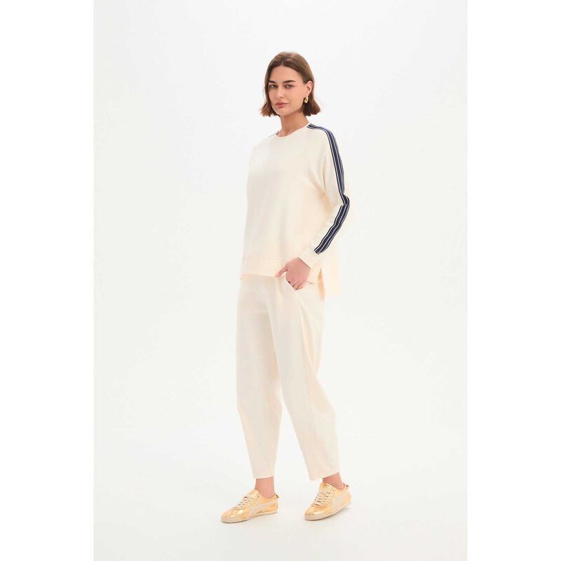 TIRELLI Stripe Sleeve Sweat image number 3